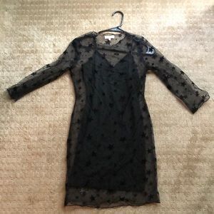 fun star black dress